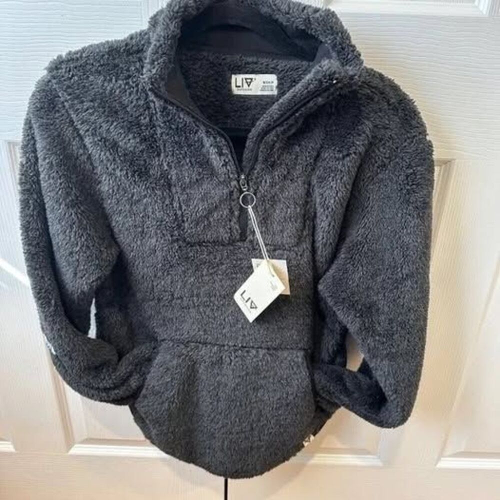 Liv Outdoor Insulating Sherpa Fleece Pullover - Size S